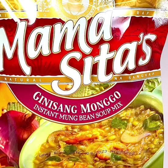 Mama Sita's Filipino "Ginisang Monggo" Sautéed Mung Beans Powdered Mix Delicious Quick & Easy Buy Now & Enjoy!